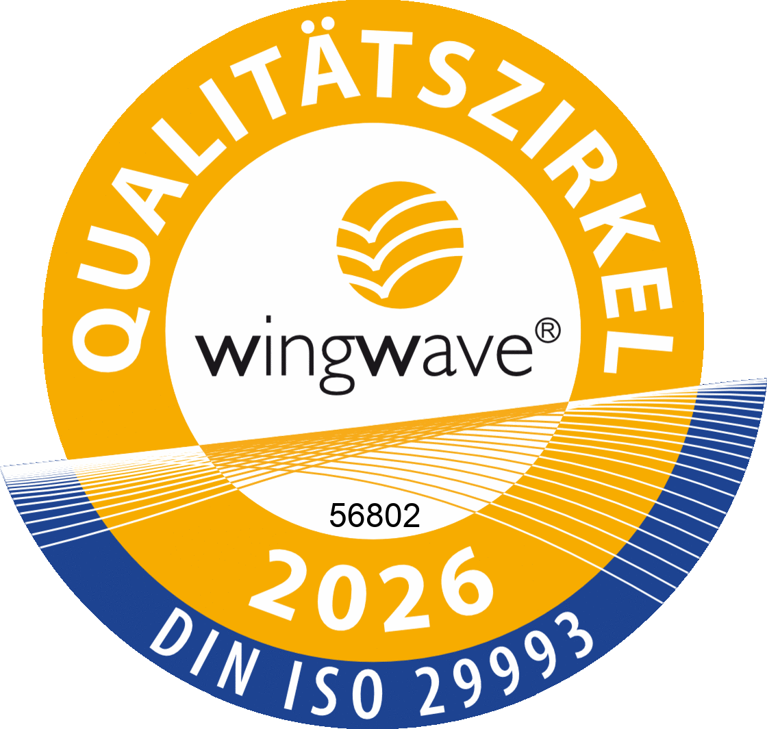wingwave Qualitätszirkel 2026 – DIN ISO 29993